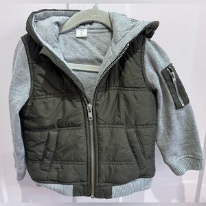 Tucker + Tate Baby Mixed Media Jacket, Size 18M